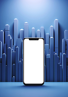 JPG 모양 편집이미지 프레임 빌딩 사람없음 건물 파란색 스마트폰 스크린 합성 목업 편집소스 편집실사 AI컴퓨터그래픽 AI콘텐츠 건축물 컬러 핸드폰 스마트기기 CG 파일형식