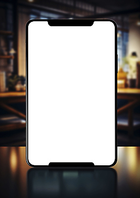 JPG 편집이미지 프레임 사람없음 스마트폰 스크린 공간 합성 블러효과 목업 편집소스 편집실사 AI컴퓨터그래픽 AI콘텐츠 핸드폰 스마트기기 CG 블러 파일형식 효과