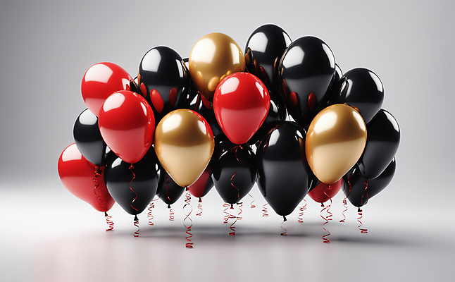 JPG 편집이미지 이벤트 사람없음 쇼핑 세일 디지털합성 광택 풍선 카피스페이스 블랙프라이데이 편집실사 AI포토 AI콘텐츠 데이이벤트 공백 CG 파일형식