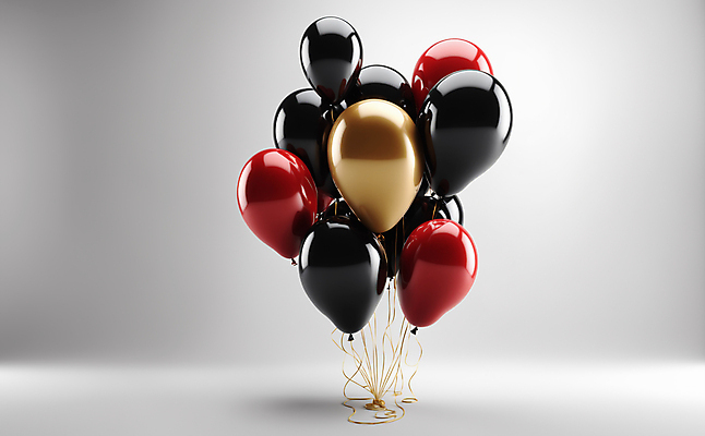 JPG 편집이미지 이벤트 사람없음 쇼핑 세일 디지털합성 광택 풍선 카피스페이스 블랙프라이데이 편집실사 AI포토 AI콘텐츠 데이이벤트 공백 CG 파일형식