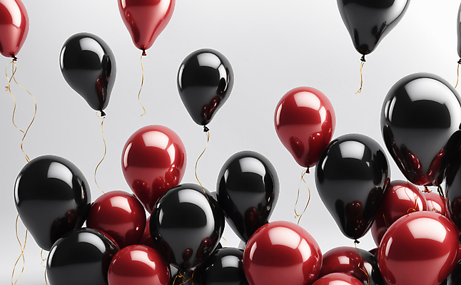 JPG 편집이미지 이벤트 사람없음 쇼핑 세일 디지털합성 광택 풍선 카피스페이스 블랙프라이데이 편집실사 AI포토 AI콘텐츠 데이이벤트 공백 CG 파일형식