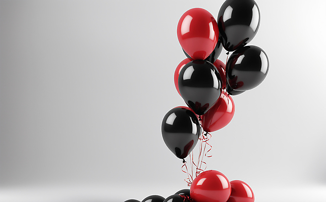 JPG 편집이미지 이벤트 사람없음 쇼핑 세일 디지털합성 광택 풍선 카피스페이스 블랙프라이데이 편집실사 AI포토 AI콘텐츠 데이이벤트 공백 CG 파일형식