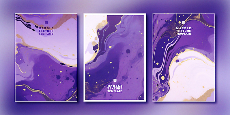 곡선 일러스트 추상 사람없음 세트 보라색 고급 질감 웨이브 대리석 마블링 국내일러스트 AI파일 선 컬러 컨셉 무늬 재료 파일형식 벡터