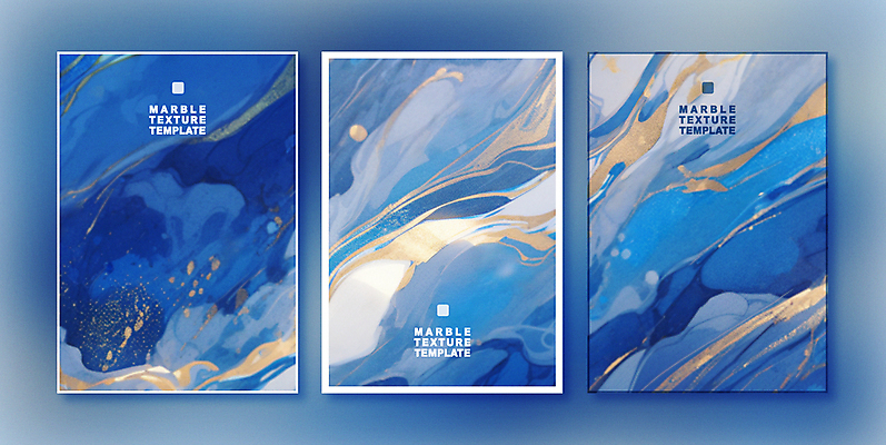 곡선 일러스트 추상 사람없음 파란색 세트 고급 질감 웨이브 대리석 마블링 국내일러스트 AI파일 선 컬러 컨셉 무늬 재료 파일형식 벡터