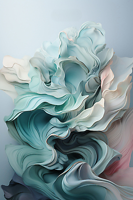 JPG 편집 편집이미지 곡선 추상 사람없음 디지털합성 웨이브 결 민트색 파스텔톤 편집소스 이미지편집 편집실사 AI컴퓨터그래픽 AI콘텐츠 선 컬러 무늬 CG 파일형식