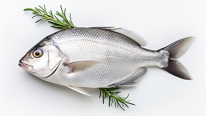 JPG 편집이미지 한마리 어류 사람없음 신선 은색 민물고기 허브 해산물 디지털합성 로즈메리 편집실사 AI포토 AI콘텐츠 식물 1 컬러 수중동물 CG 파일형식