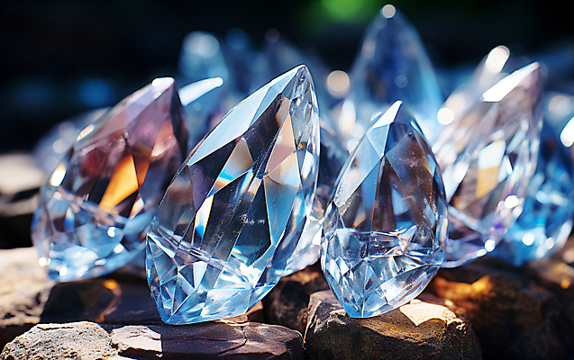 JPG 편집이미지 사람없음 빛 반짝임 크리스탈 광석 보석 디지털합성 편집실사 AI포토 AI콘텐츠 모션 CG 파일형식