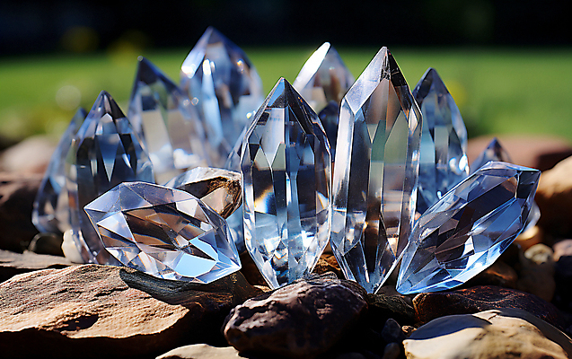 JPG 편집이미지 사람없음 빛 반짝임 크리스탈 광석 보석 디지털합성 편집실사 AI포토 AI콘텐츠 모션 CG 파일형식