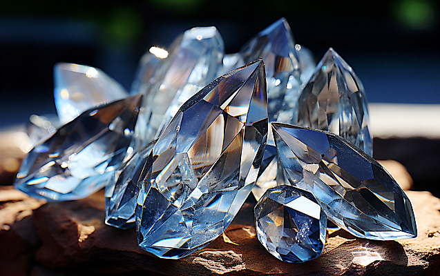 JPG 편집이미지 사람없음 빛 반짝임 크리스탈 광석 보석 디지털합성 편집실사 AI포토 AI콘텐츠 모션 CG 파일형식