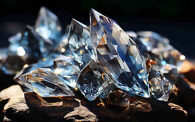 JPG 편집이미지 사람없음 빛 반짝임 크리스탈 광석 보석 디지털합성 편집실사 AI포토 AI콘텐츠 모션 CG 파일형식