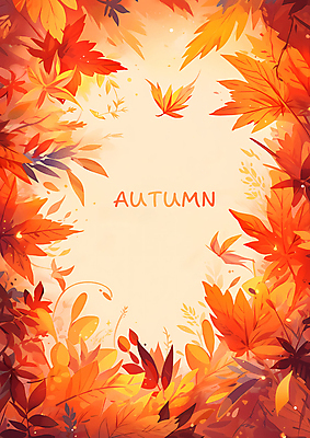 PSD 편집이미지 배너 포스터 단풍 낙엽 사람없음 주황색 가을 디지털합성 초대장 초대 이미지편집 계절 컬러 잎 카드_감사 파일형식