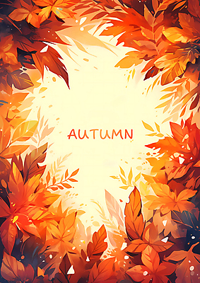 PSD 편집이미지 배너 포스터 단풍 낙엽 사람없음 주황색 가을 디지털합성 초대장 초대 이미지편집 계절 컬러 잎 카드_감사 파일형식