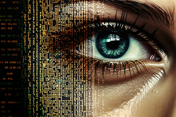 JPG 편집이미지 미래 기술 신체부위 디지털 눈동자 사이버 보안 홀로그램 안구 SF 편집실사 AI컴퓨터그래픽 AI콘텐츠 컨셉 안전 사람 눈_신체부위 CG 파일형식