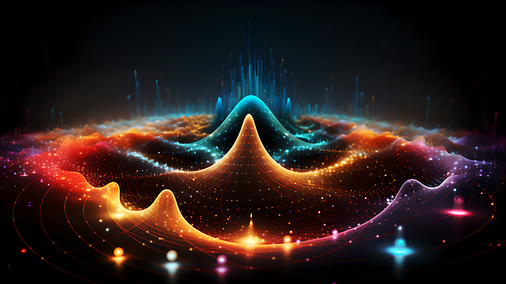 JPG 편집이미지 곡선 그래픽백그라운드 사람없음 그래픽 빛 반짝임 컬러풀 디지털합성 웨이브 더스트파티클 이미지편집 편집실사 AI컴퓨터그래픽 AI콘텐츠 선 컬러 백그라운드 모션 CG 파일형식