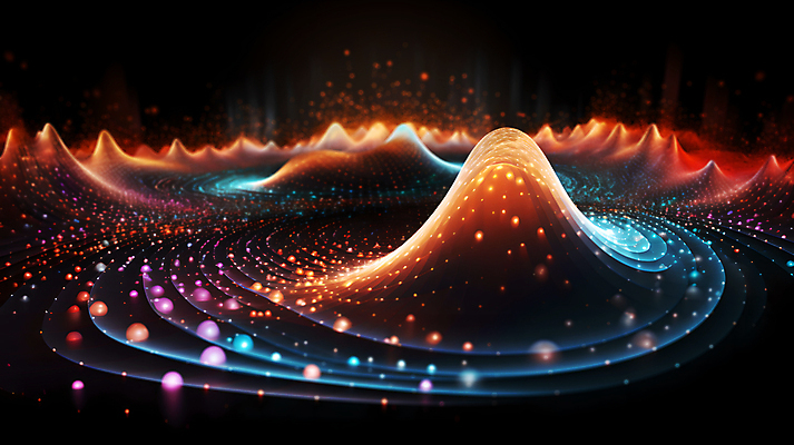 JPG 편집이미지 곡선 그래픽백그라운드 사람없음 그래픽 빛 반짝임 컬러풀 디지털합성 웨이브 더스트파티클 이미지편집 편집실사 AI컴퓨터그래픽 AI콘텐츠 선 컬러 백그라운드 모션 CG 파일형식