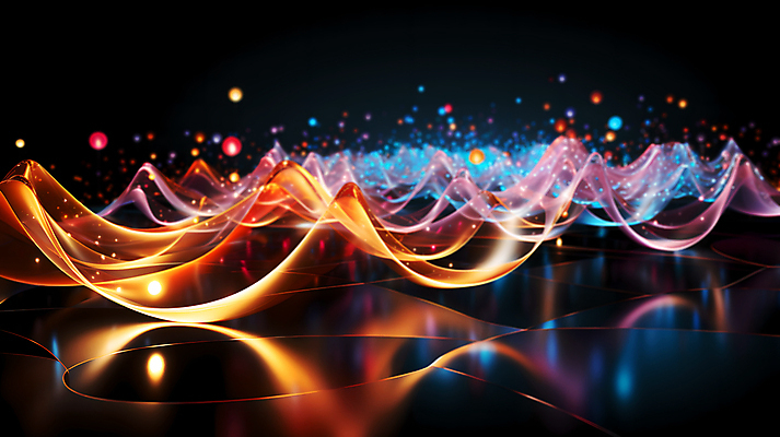 JPG 편집이미지 곡선 그래픽백그라운드 사람없음 그래픽 빛 반짝임 컬러풀 디지털합성 웨이브 더스트파티클 이미지편집 편집실사 AI컴퓨터그래픽 AI콘텐츠 선 컬러 백그라운드 모션 CG 파일형식