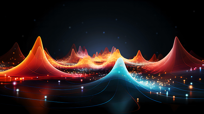 JPG 편집이미지 곡선 그래픽백그라운드 사람없음 그래픽 빛 반짝임 컬러풀 디지털합성 웨이브 더스트파티클 이미지편집 편집실사 AI컴퓨터그래픽 AI콘텐츠 선 컬러 백그라운드 모션 CG 파일형식