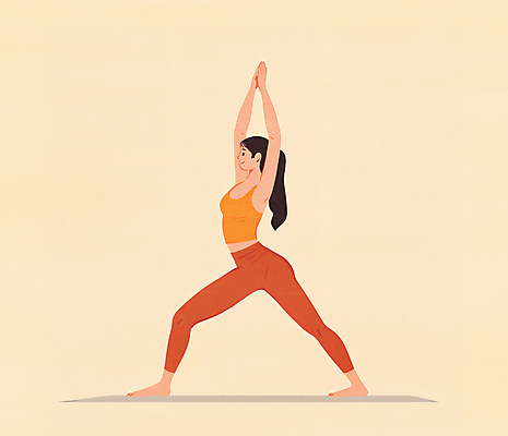 JPG 전신 라이프스타일 여자 일러스트 요가 한명 성인 손들기 주황색 스트레칭 요가자세 매트 다리벌리기 체조 감성 손모으기 성인여자한명만 차분 국내일러스트 AI일러스트 AI콘텐츠 1 웰빙 컬러 포즈 컨셉 모션 사람 손짓 생활 운동 여자한명만 성인여자만 파일형식