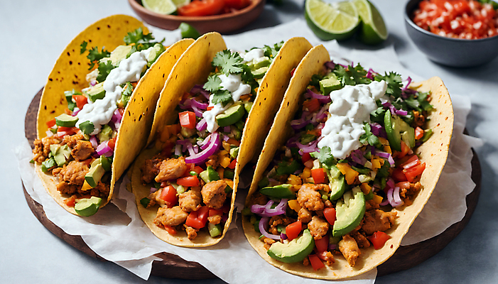 JPG 편집이미지 사람없음 소스 디지털합성 멕시코음식 타코 맛있는 편집실사 AI포토 AI콘텐츠 서양음식 양념 CG 파일형식