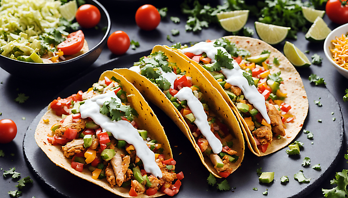 JPG 편집이미지 사람없음 소스 디지털합성 멕시코음식 타코 맛있는 편집실사 AI포토 AI콘텐츠 서양음식 양념 CG 파일형식