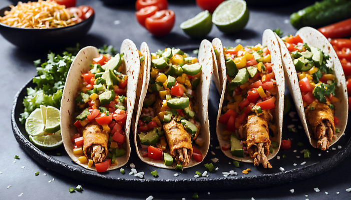 JPG 편집이미지 사람없음 소스 디지털합성 멕시코음식 타코 맛있는 편집실사 AI포토 AI콘텐츠 서양음식 양념 CG 파일형식