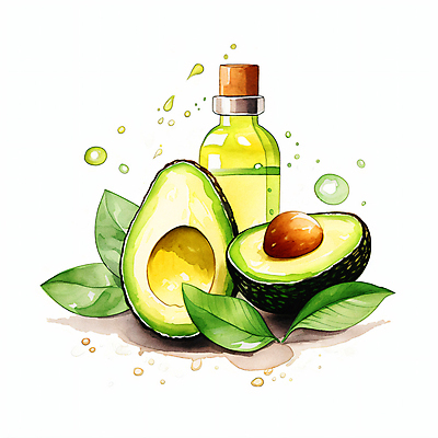 JPG 일러스트 나뭇잎 수채화 사람없음 초록색 뷰티 화장품 오일 스킨 로션 아보카도 공병 비건 국내일러스트 AI일러스트 AI콘텐츠 음식 컬러 잎 과일 채식주의자 병_담는 파일형식