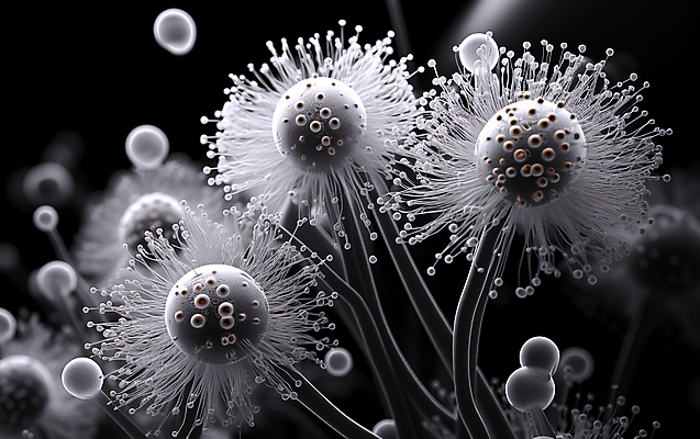 JPG 편집이미지 꽃 현미경 근접촬영 사람없음 물방울 확대 디지털합성 수분_꽃가루 편집실사 AI컴퓨터그래픽 AI콘텐츠 식물 뷰포인트 실험기구 CG 파일형식