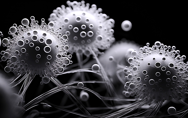 JPG 편집이미지 현미경 근접촬영 사람없음 확대 디지털합성 수분_꽃가루 편집실사 AI컴퓨터그래픽 AI콘텐츠 뷰포인트 실험기구 CG 파일형식