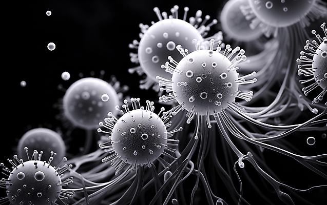 JPG 편집이미지 현미경 근접촬영 사람없음 확대 디지털합성 수분_꽃가루 편집실사 AI컴퓨터그래픽 AI콘텐츠 뷰포인트 실험기구 CG 파일형식