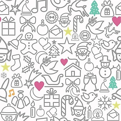 EPS 해외이미지 나무 디자인 별 리본 선 백그라운드 크리스마스 겨울 패턴 일러스트 눈사람 조류 사슴 새로움 새해 선물 사람없음 그래픽 장식 패턴백그라운드 눈송이 윤곽 해외202004 해외일러스트 자연요소 식물 동물 계절 기념일 컨셉 무늬 포유류 눈_날씨 파일형식 벡터