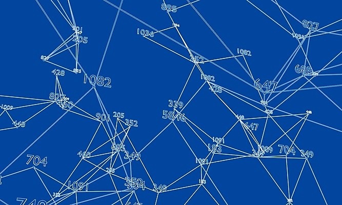 EPS 해외이미지 디자인 선 과학 백그라운드 컨셉 패턴 일러스트 텍스트 통신 추상 그래픽 단어 숫자 3D 디지털 자료 망 점 네트워크 암호 연결 스케치 윤곽 포인트 기하학 청사진 망사 마디 이진법 폴리곤 더스트파티클 와이어프레임 해외202004 해외일러스트 문자 무늬 미술 금융 직물 수학 디지털합성 파일형식 벡터