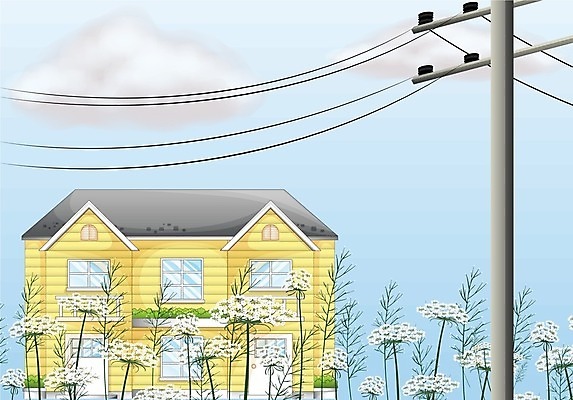 EPS 해외이미지 클립아트 식물 구름 꽃 잎 일러스트 창문 하늘 지붕 주택 건물 그래픽 초록색 파란색 문 정원 힘 에너지 전선 흰색 잡초 만화 옥상 전화기 그림 봉 배선 해외202004 해외일러스트 자연요소 건축물 컬러 한자 파일형식 벡터