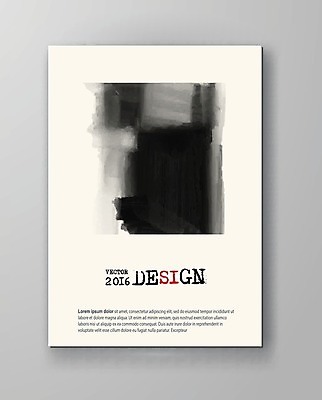 EPS 해외이미지 포스터 백그라운드 일러스트 수묵화 미술 타이포그라피 사람없음 검은색 먹 번짐 국경 해외202004 해외일러스트 문자 컬러 서예 문화예술 파일형식 벡터 효과