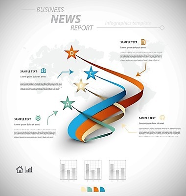 EPS 해외이미지 템플릿 디자인 백그라운드 일러스트 비즈니스 통신 통계 사람없음 그래픽 컬러풀 자료 인포그래픽 정보 네트워크 분석 보고서 레이아웃 문서 단계 엘리먼트 인터페이스 인터랙티브 해외202004 해외일러스트 컬러 컨셉 파일형식 벡터
