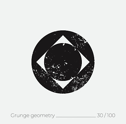 EPS 해외이미지 디자인 패턴 일러스트 추상 미술 사람없음 검은색 원형 질감 해외202004 해외일러스트 도형 컬러 무늬 문화예술 파일형식 벡터