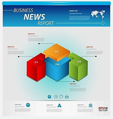 EPS 해외이미지 템플릿 디자인 백그라운드 일러스트 비즈니스 통신 통계 사람없음 그래픽 컬러풀 자료 인포그래픽 정보 네트워크 분석 보고서 레이아웃 문서 단계 엘리먼트 인터페이스 인터랙티브 해외202004 해외일러스트 컬러 컨셉 파일형식 벡터