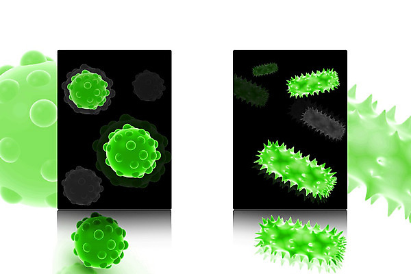 포토 JPG 해외이미지 과학 백그라운드 일러스트 생물 세포 건강 병원 실험 사람없음 파란색 3D 검은색 거품 흰색 실험실 바이러스 생물학 미생물 박테리아 해외202004 해외포토 교육 컬러 의학 디지털합성 파일형식