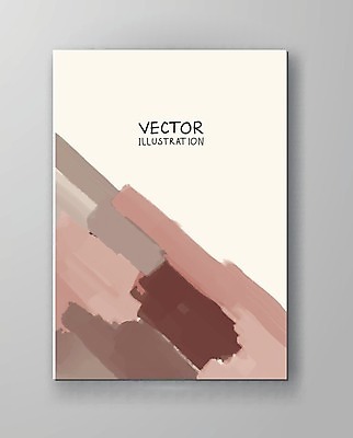 EPS 해외이미지 디자인 백그라운드 일러스트 추상 수채화 미술 사람없음 그래픽 장식 갈색 흰색 얼룩 그림 그런지 해외202004 해외일러스트 컬러 무늬 문화예술 파일형식 벡터