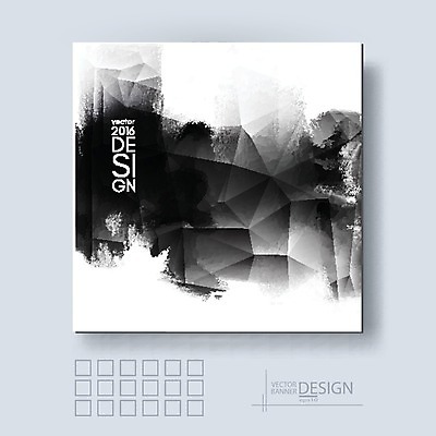 EPS 해외이미지 백그라운드 일러스트 수묵화 미술 타이포그라피 사람없음 검은색 먹 번짐 국경 해외202004 해외일러스트 문자 컬러 서예 문화예술 파일형식 벡터 효과