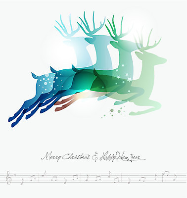 EPS 해외이미지 계절 행복 백그라운드 컨셉 크리스마스 겨울 일러스트 가족 사슴 뿔 사람없음 장식 빨간색 컬러풀 산타클로스 축제 희망 흰색 축하 눈송이 순록 해외202004 해외일러스트 기념일 감정 컬러 포유류 관계 눈_날씨 파일형식 벡터