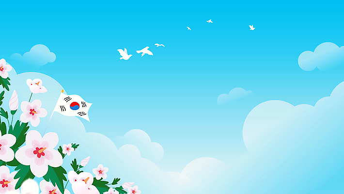 구름 하늘색 백그라운드 조류 하늘 사람없음 현수막 태극기 무궁화 모션그래픽 MP4 MOV 자연요소 동물 꽃 파란색 국기 동영상 파일형식