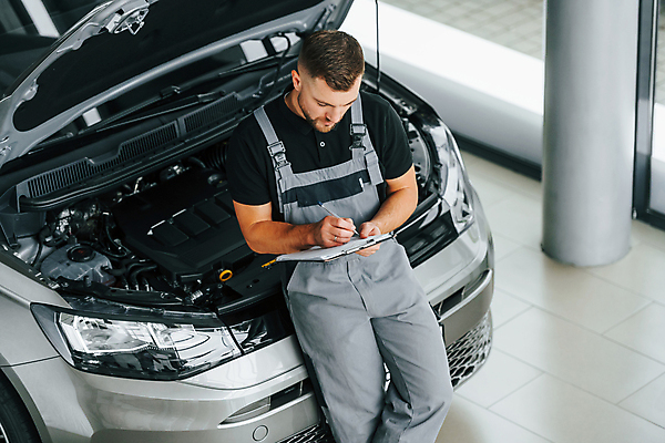 포토 JPG 해외이미지 남자 자동차 한명 앉기 상반신 성인 앞모습 기계 기록 작업 오픈 기술자 수리 고장 열정 정비공 보닛 교체 자동차정비 정비소 성인남자한명만 해외202309 해외포토 직업 1 감정 육상교통 뷰포인트 모션 사람 남자한명만 성인남자만 파일형식