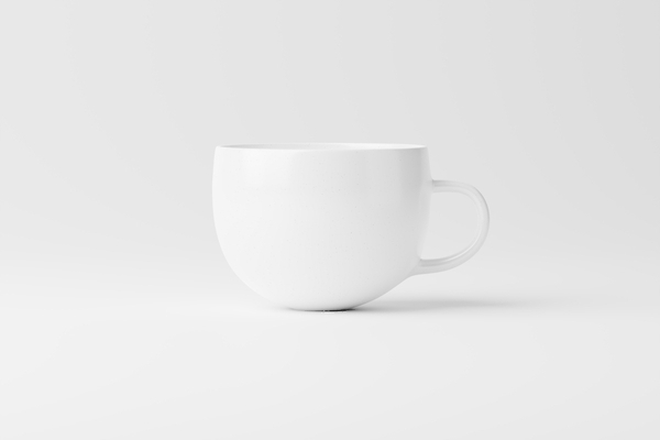 포토 JPG 해외이미지 사람없음 컵 3D 흰색 오브젝트 목업 해외202309 해외포토 식기 컬러 디지털합성 파일형식