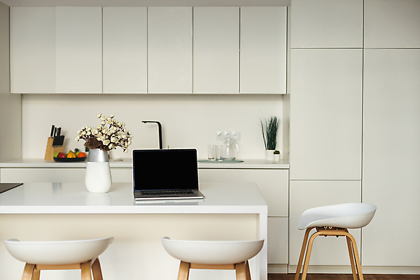 포토 JPG 해외이미지 의자 직장 실내 사람없음 노트북 사무실 꽃병 흰색 작업실 탕비실 해외202309 해외포토 꽃 컬러 가구 회사 비즈니스 내부 전자제품 휴게실 파일형식