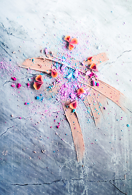 포토 JPG 해외이미지 백그라운드 사람없음 화려 가루 크림 질감 아이섀도 파운데이션 해외202309 해외포토 컨셉 화장품 파일형식