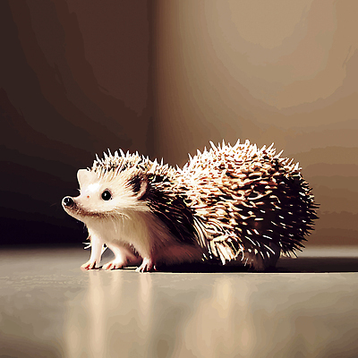 JPG 해외이미지 동물캐릭터 일러스트 사람없음 반려동물 만화 고슴도치 해외202309 해외일러스트 일러캐릭터 동물 캐릭터 포유류 파일형식