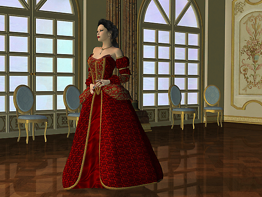 포토 JPG 해외이미지 모델 드레스 옷 여자 포즈 일러스트 사람 성인 사람없음 장식 빨간색 뷰티 유행 3D 가운 고급 우아함 보석 그림 기간 빅토리아 스타일 해외202309 해외포토 컬러 컨셉 광석 디지털합성 파일형식