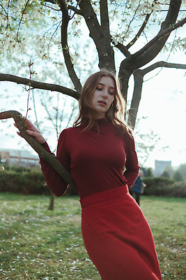 포토 JPG 해외이미지 나무 식물 모자 라이프스타일 긴머리 드레스 공원 여자 꽃 백그라운드 자연 한명 미소 야외 빨간색 초록색 여름 금발 태양 뷰티 맑음 봄 벚꽃 표현 신선 냄새 아로마테라피 우크라이나 펠트 스타일 해외202309 해외포토 자연요소 1 헤어스타일 잡화 옷 계절 공공시설 유럽 컬러 날씨 표정 사람 생활 생태계 테라피 파일형식 천_직물