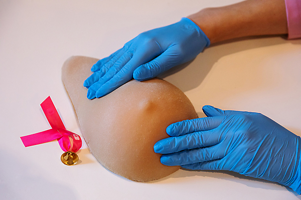 포토 JPG 해외이미지 모양 직업 손 여자 리본 과학 장갑 실내 손잡이 설명 사람없음 치료 파란색 시험 잡기 도움 가슴 손목 심볼 묘사 활 예방 합성 유방암 인공 필요 해외202309 해외포토 잡화 교육 컬러 컨셉 의학 모션 사람 내부 신체부위 암 파일형식