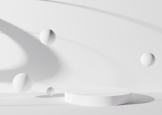 포토 JPG 해외이미지 백그라운드 사람없음 공간 흰색 원형 단상 포디움 해외202309 해외포토 도형 컬러 무대 파일형식